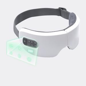OSUYA silmamassaažer, termiline, USB, Bluetooth, valge
