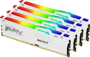 Kingston FURY Beast RGB DDR5 128GB (4 x 32GB) 5200MHz RAM (KF552C40BWAK4-128)