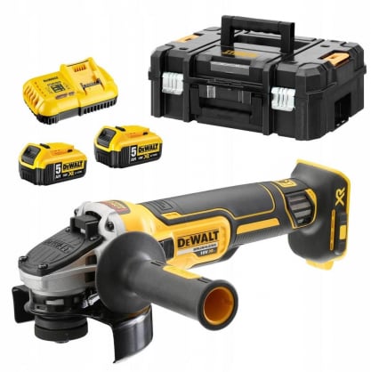 DeWalt kulmahiomakone DCG405P2 9000 RPM 18V 2x5,0Ah