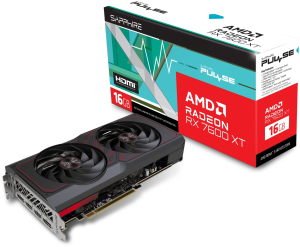 Sapphire AMD Radeon RX 7600XT PULSE 16GB GDDR6