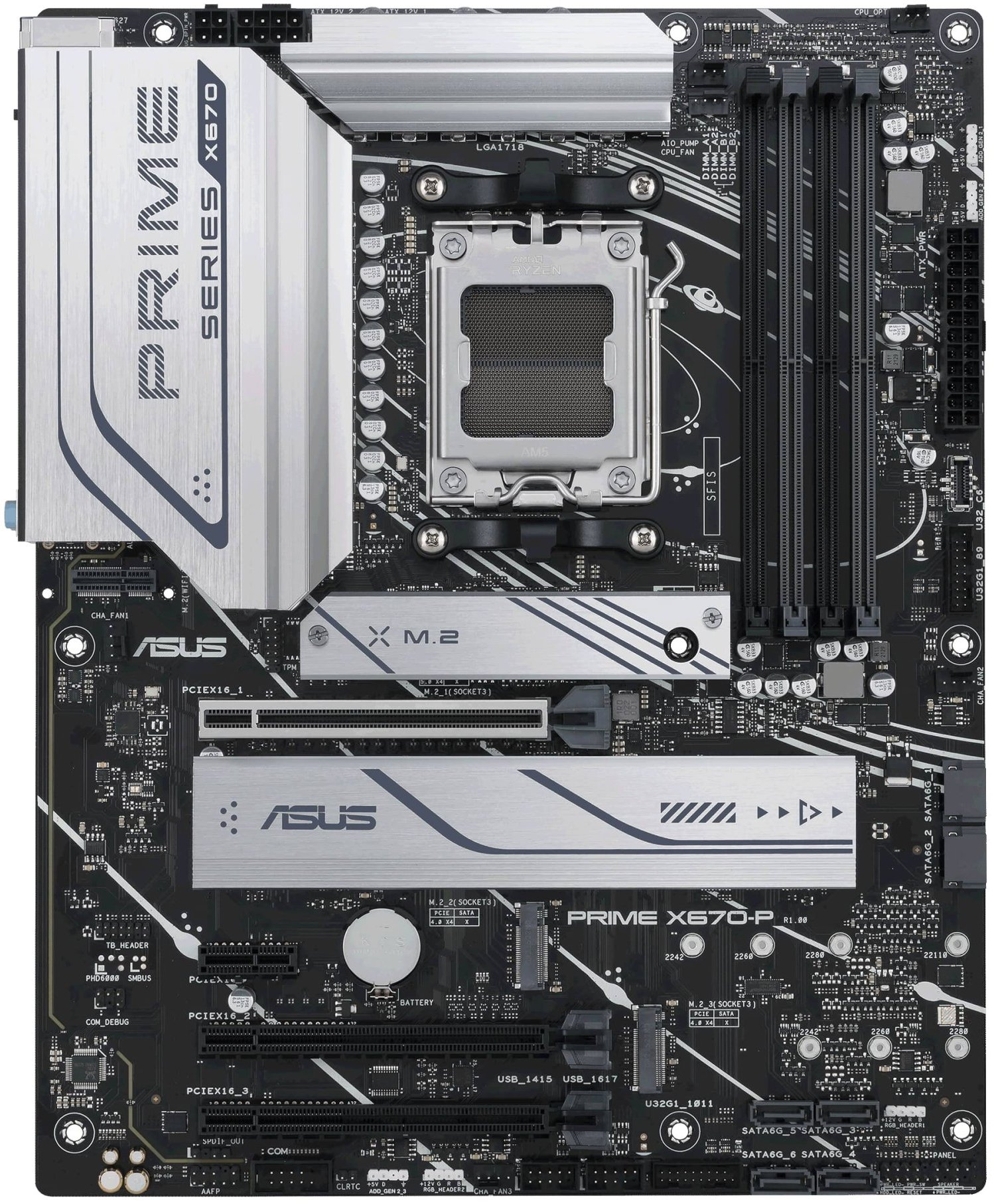 ASUS PRIME X670-P AM5 DDR5 ATX