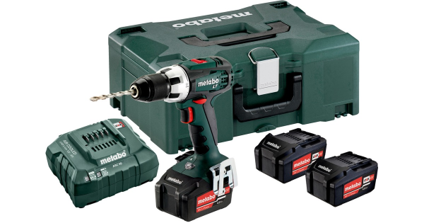 Metabo BS 18 L BL Drill 18V 2x2,0Ah 1850RPM