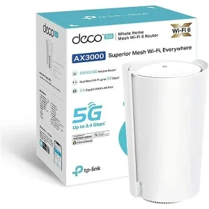 TP-LINK traadita ruuter 3000Mbps Wi-Fi 6 - (DECOX50-5G)