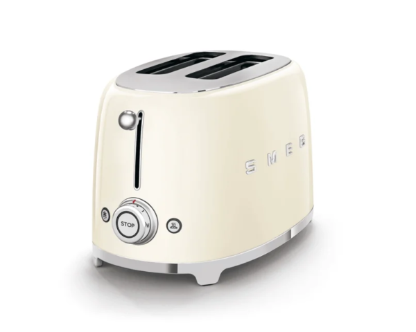 SMEG TSF01CREU Retro disainiga röster 2 pesa 950W - kreemikas