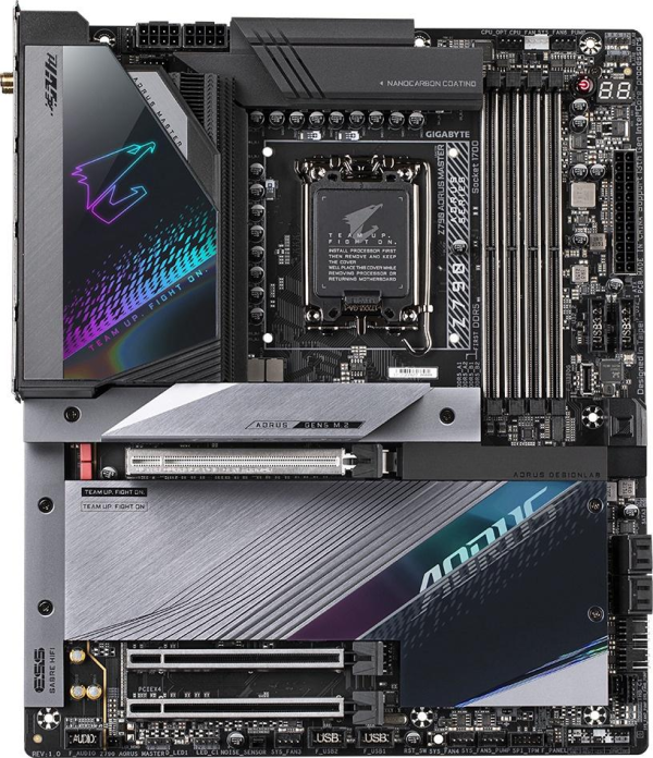 Gigabyte AORUS MASTER Z790 LGA1700 DDR5 ATX - Gigabyte AORUS MASTER Z790 LGA1700 DDR5 ATX