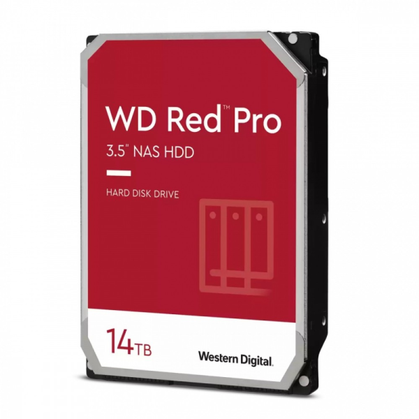 Western Digital Red Pro -kiintolevy 14TB 3,5" SATA III 512MB