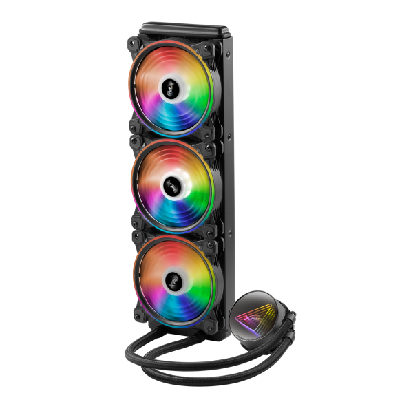 ADATA XPG LEVANTE X 360 ARGB CPU LIQUID COOLER 3x120mm - Black