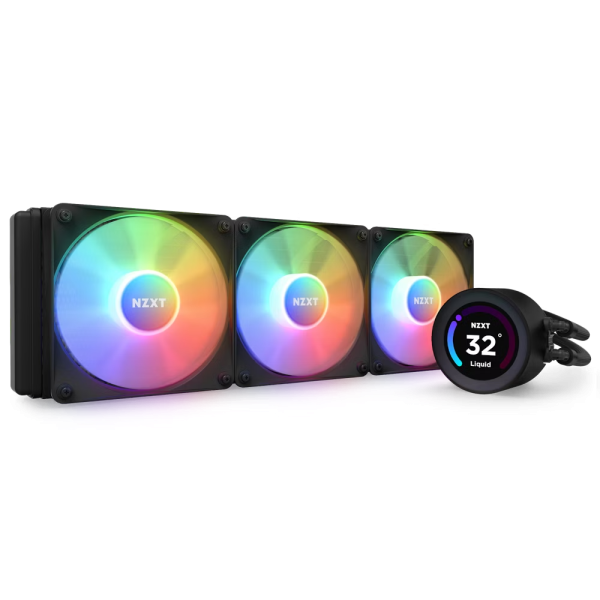 NZXT vee CPU jahutus Kraken 360 RGB LCD - must