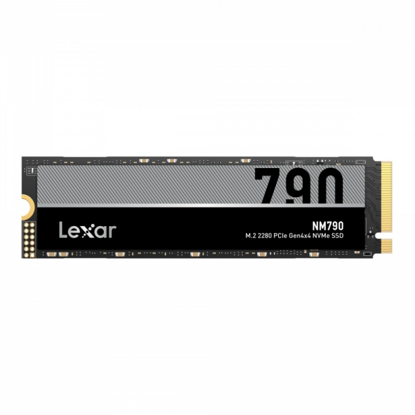 Lexar NM790 SSD M.2 4TB, PCIe 4.0, kirjutamis-/lugemiskiirus 6500/7400 MB/s