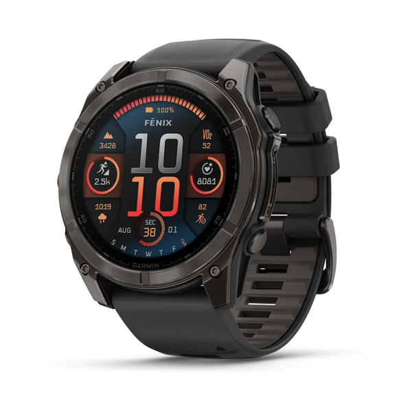 Garmin Fenix® 8 - 51mm AMOLED Sapphire, Multisport GPS nutikell - Carbon hall